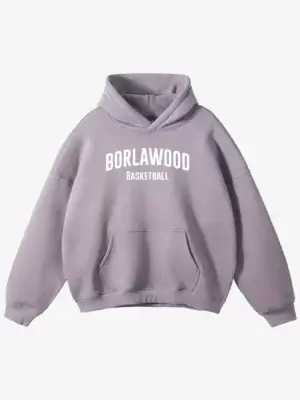 Hoodie “Purple Rain” Borlawood Basketball